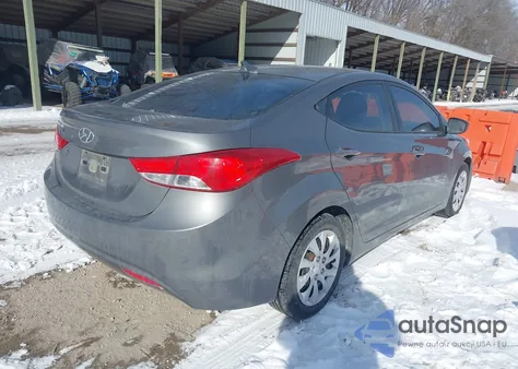 2013 Hyundai Elantra Gls/Limited из США, поврежденный, VIN 5NPDH4AE6DH227083